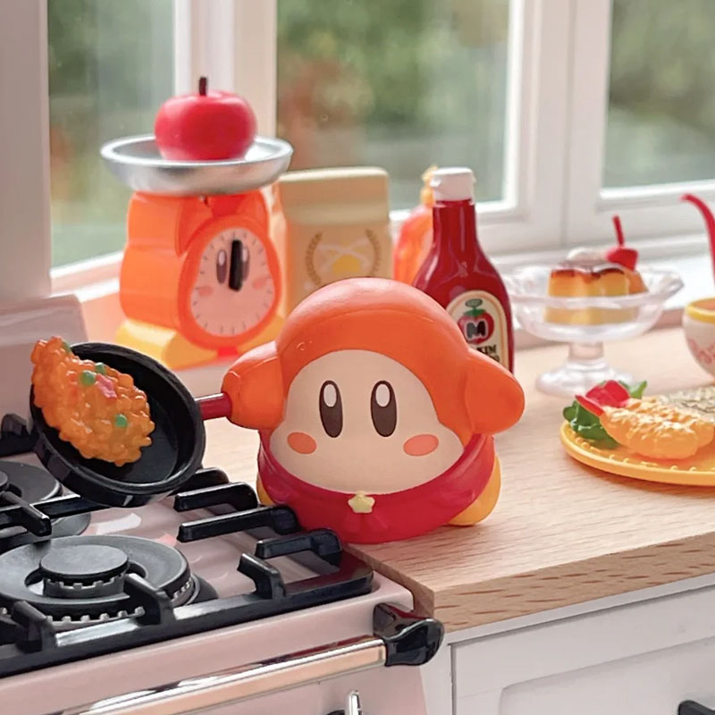 Model Kitchen Set Pvc - ReMent Kirby Küche Blind Box Niedliche
