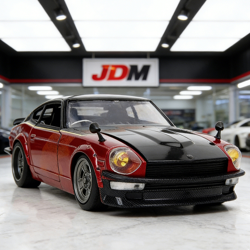 Model Kit Mustang - JADA 1:24 Datsun 240Z 1972 Legierung