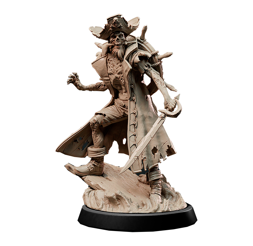Model Kit Zombie - 1/24 75 mm 1/18 100 mm