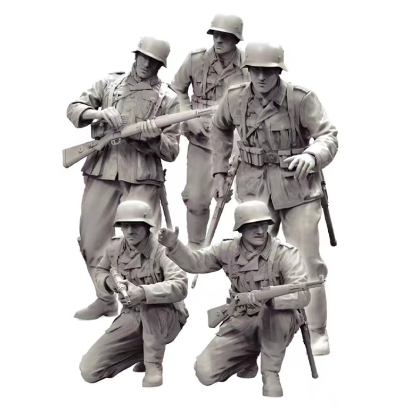 Model Kit Wargreymon - Harzfiguren-Modellbausatz im Maßstab 1:35, Militär, Hobby,