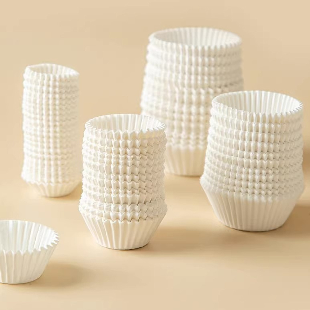 Model Kit For Beginners - 500/1000 Stück Cupcake-Formen Papier-Cupcake-Förmchen Muffin-Cupcake-Halter Einweg