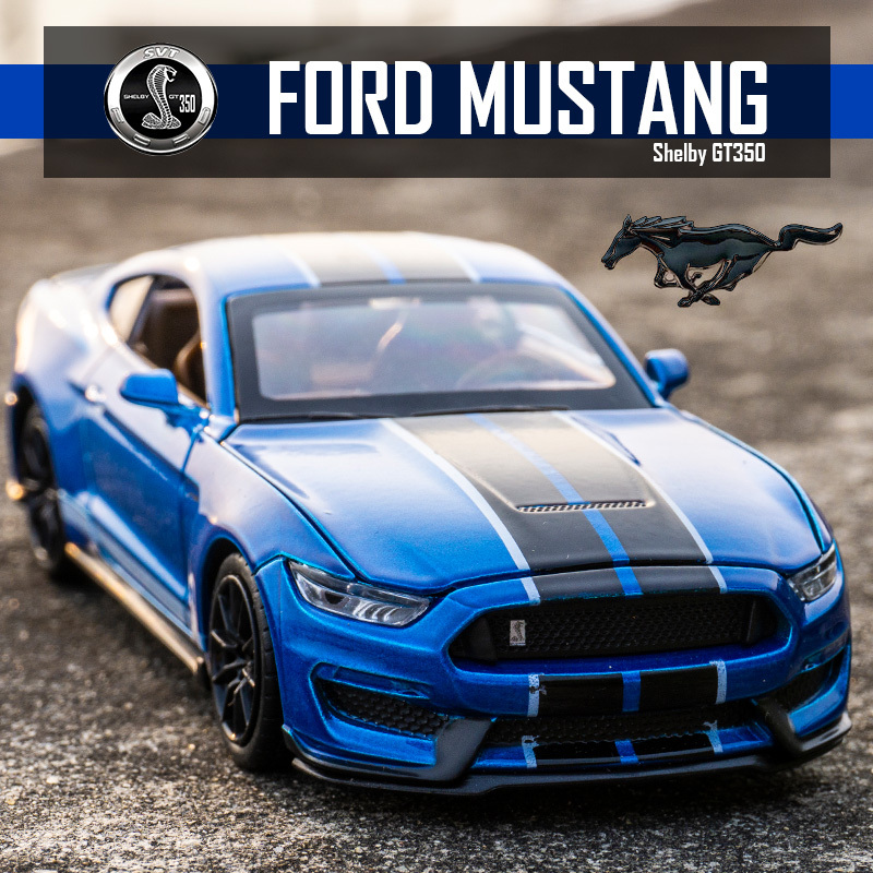 Model Kit Mustang - 1:32 Hohe Simulation Supercar Ford Mustang