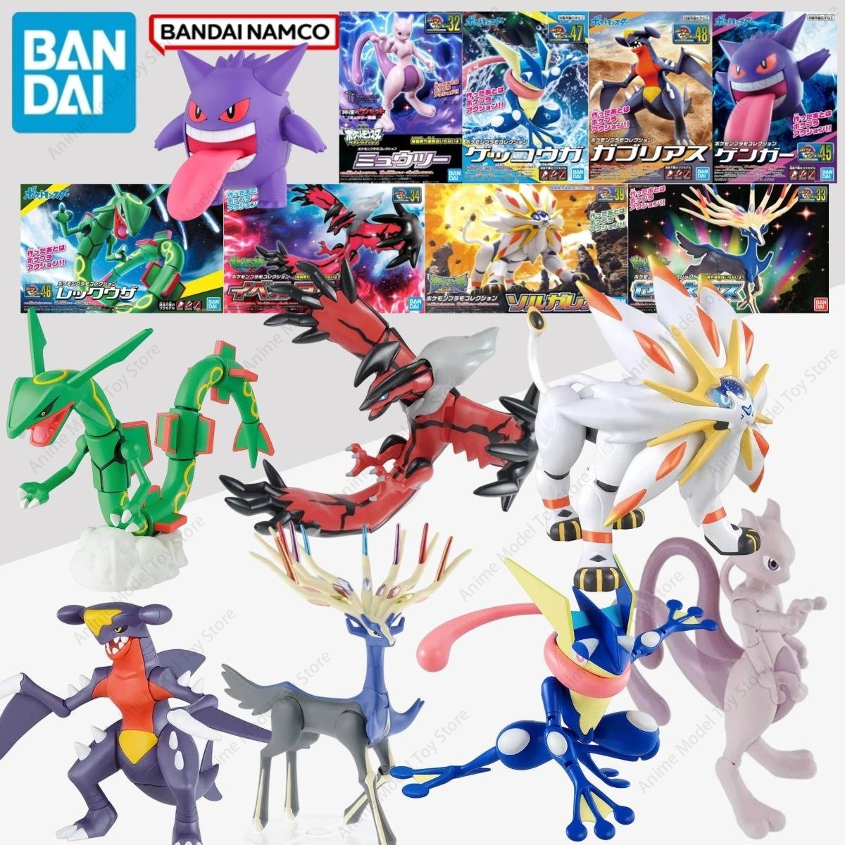 Model Kit Xerneas - Bandai Originalfiguren Pokemon Evolution Garchomp Greninja