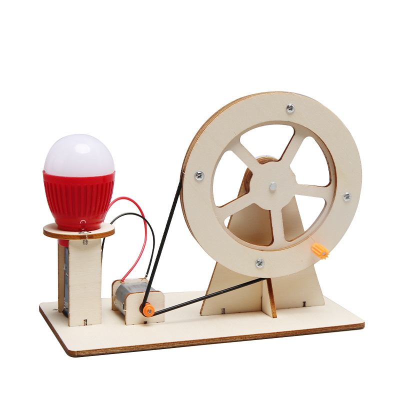 Model Kit Walmart - Mini DIY Handkurbel-Generator Glühbirne STEM Wissenschafts-Experimentier-Set