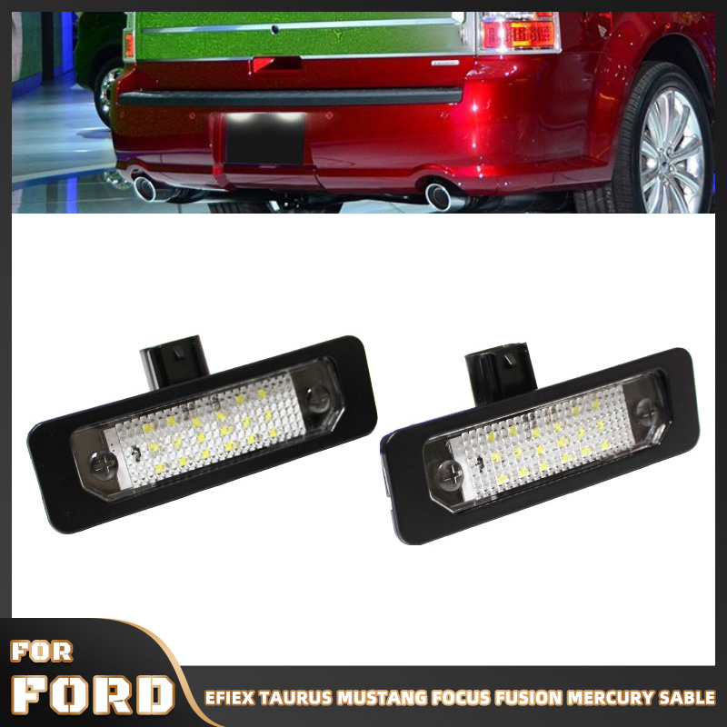 Model Kit Mustang - 1 Paar Nummern schild LED-Licht für