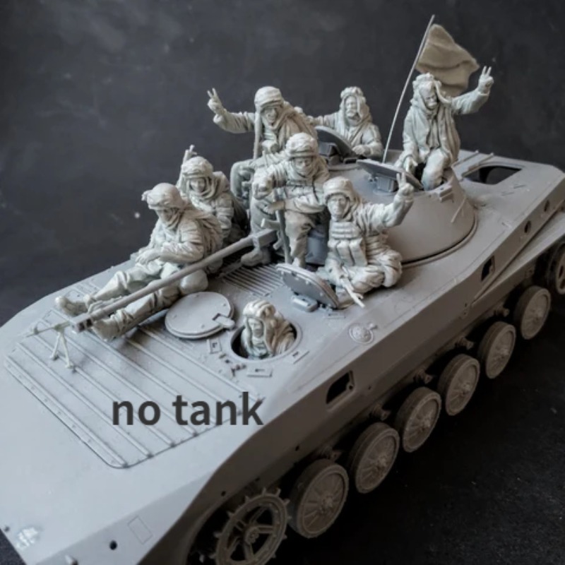 Model Kit Wargreymon - Harzfiguren-Montagemodellbausatz im Maßstab 1:35 Moderner Militär