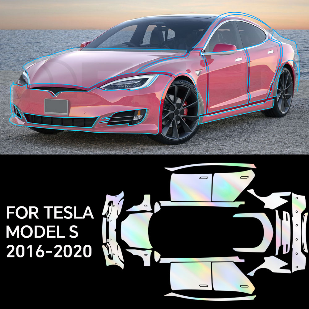 Paint Model Kit - Für Tesla Model S 2016-2020 TPU