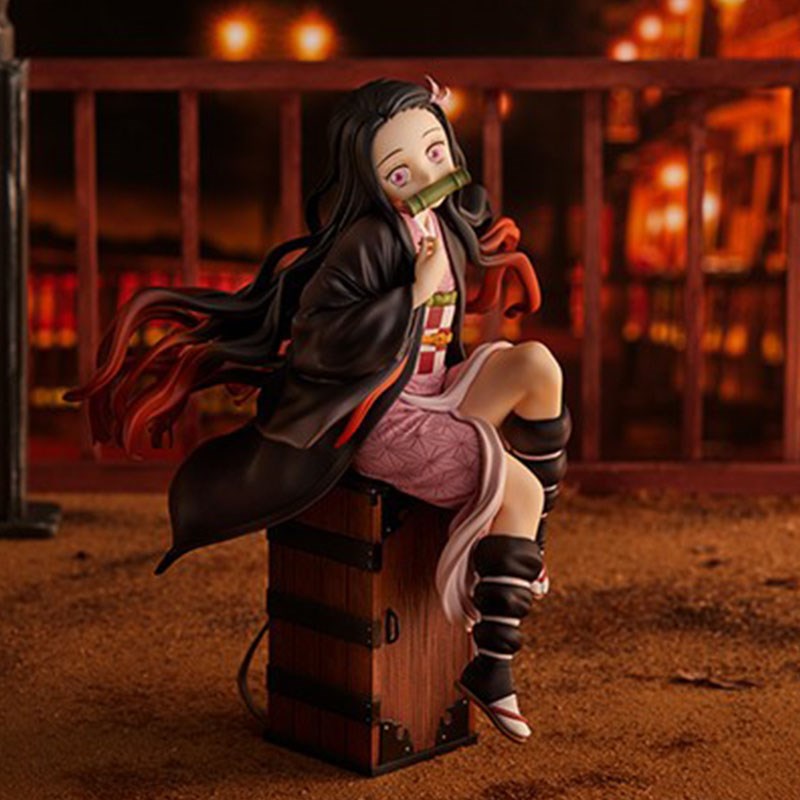 Model Kit Kaiju No 8 - 15CM Demon Slayer Kamado Nezuko Sitzende