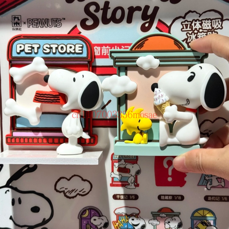 Model Kitchen Set Pvc - Peanuts Snoopy Kühlschrankmagnet Blind Box Anime