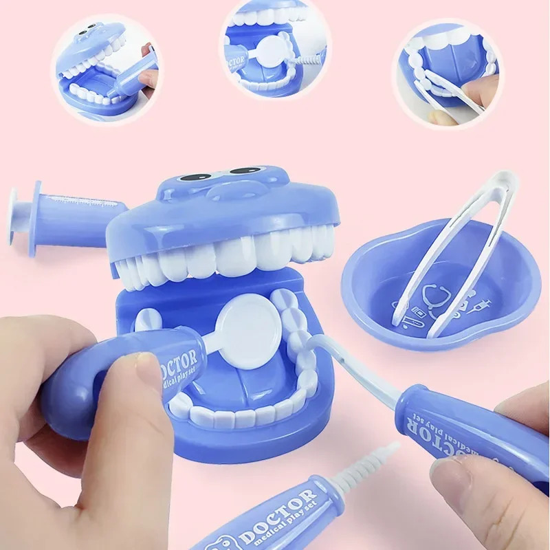 Model Kit Walmart - Zahnärztliches Rollenspiel-Set - Kinder-Zahnarzt-Spielzeug mit Zahnmodell,