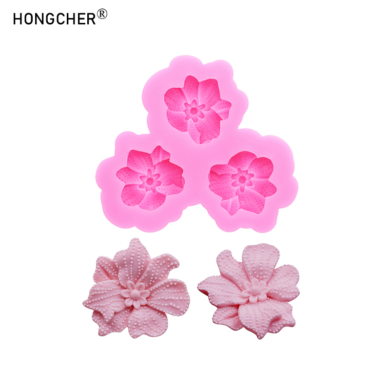 Model Kit For Beginners - Polka Dot Floral Rose Silikonformen für