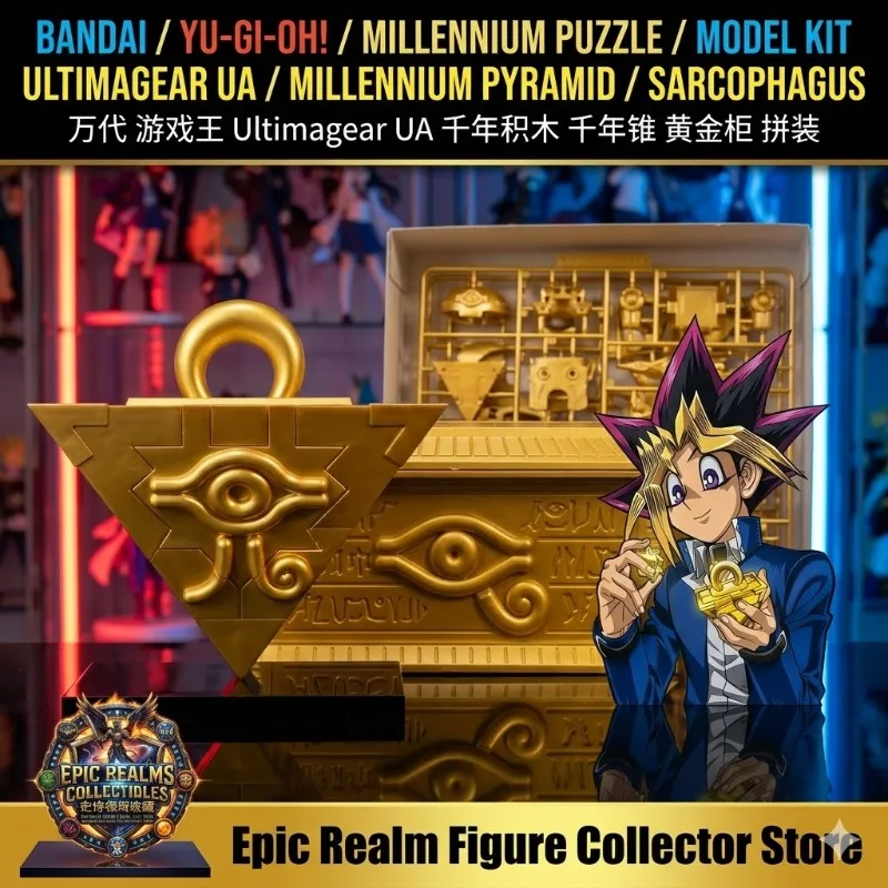 Model Kit Yugioh - 100% Original Bandai Yu-Gi-Oh Modellbausatz Echtes