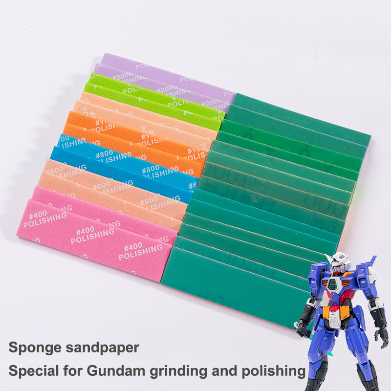 Model Kit Tool - 9 Stück/Set 400~1200 halbstarre Schleifstäbe für