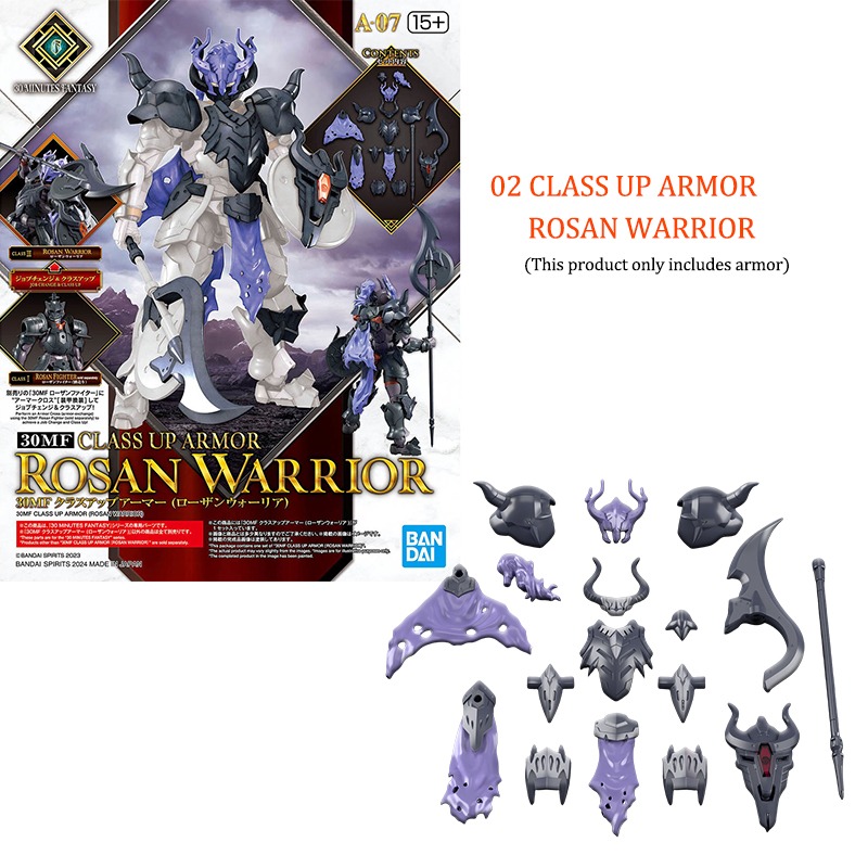 Original Bandai 30MF Rosan Fig – Model Kit Japan Shop Bewertung und Preis