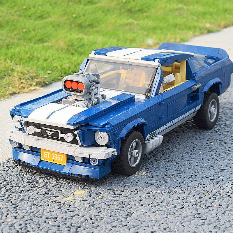 MOC 1471-teiliger Mustang Spor – Model Kit Mustang Bewertung und Preis