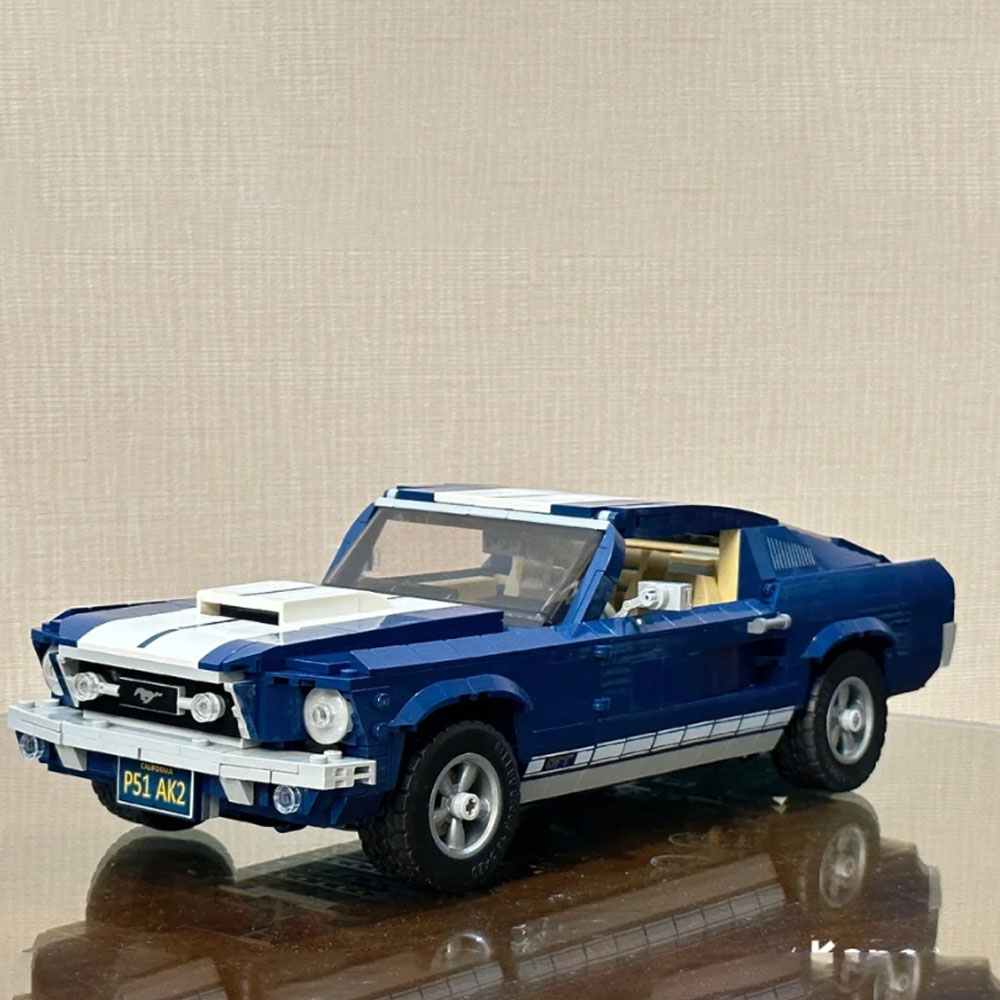 MOC 1471-teiliger Mustang Spor – Model Kit Mustang Bewertung und Preis