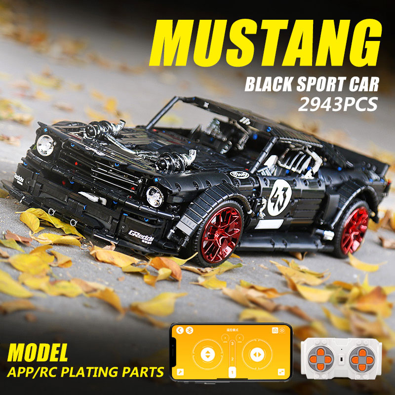 2943 stücke Stadt Technische A – Model Kit Mustang Bewertung und Preis