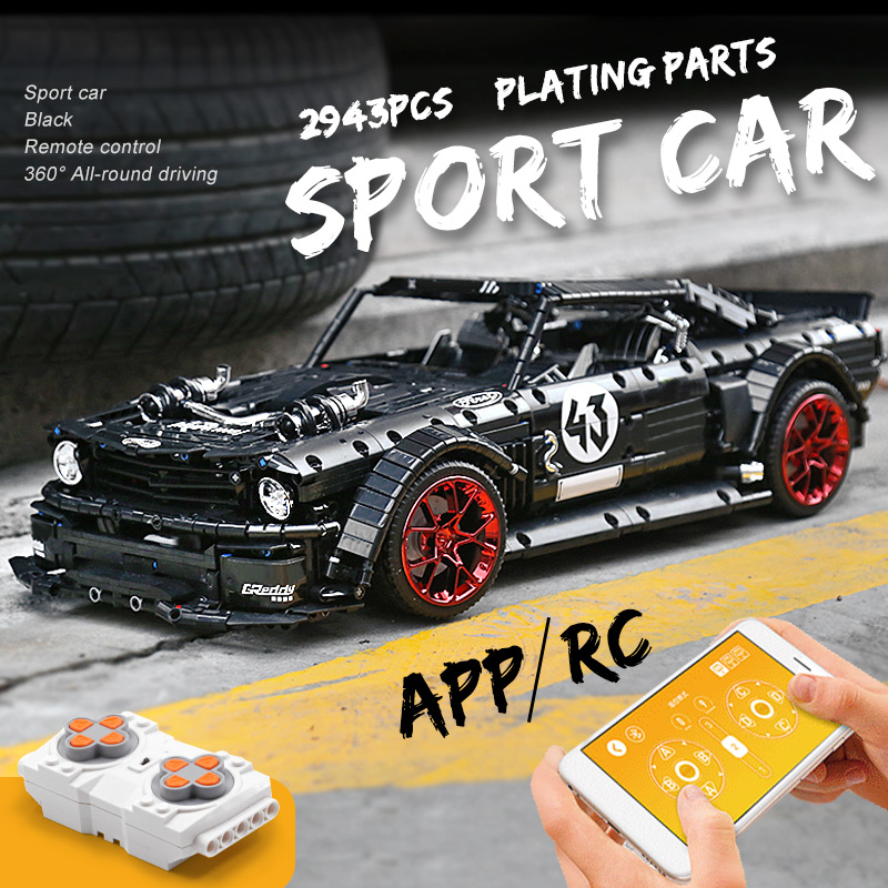 2943 stücke Stadt Technische A – Model Kit Mustang Bewertung und Preis