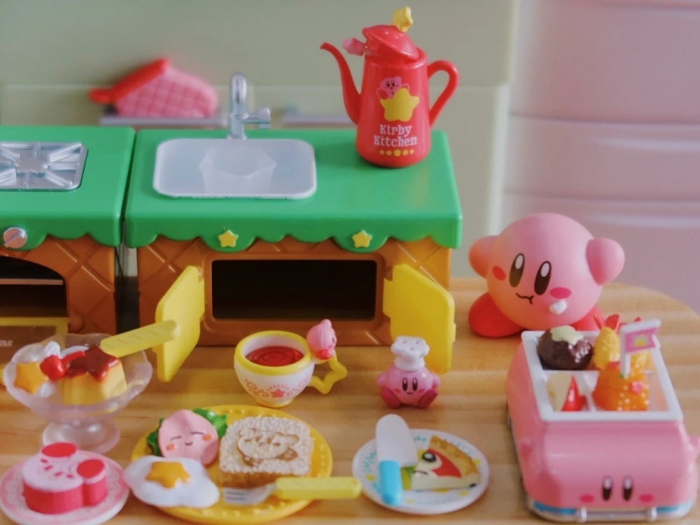 RE-MENT Kirby Kitchen Miniatur – Model Kitchen Set Pvc Bewertung und Preis
