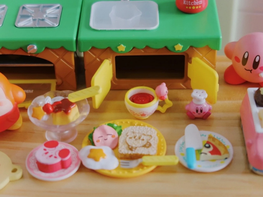 RE-MENT Kirby Kitchen Miniatur – Model Kitchen Set Pvc Bewertung und Preis