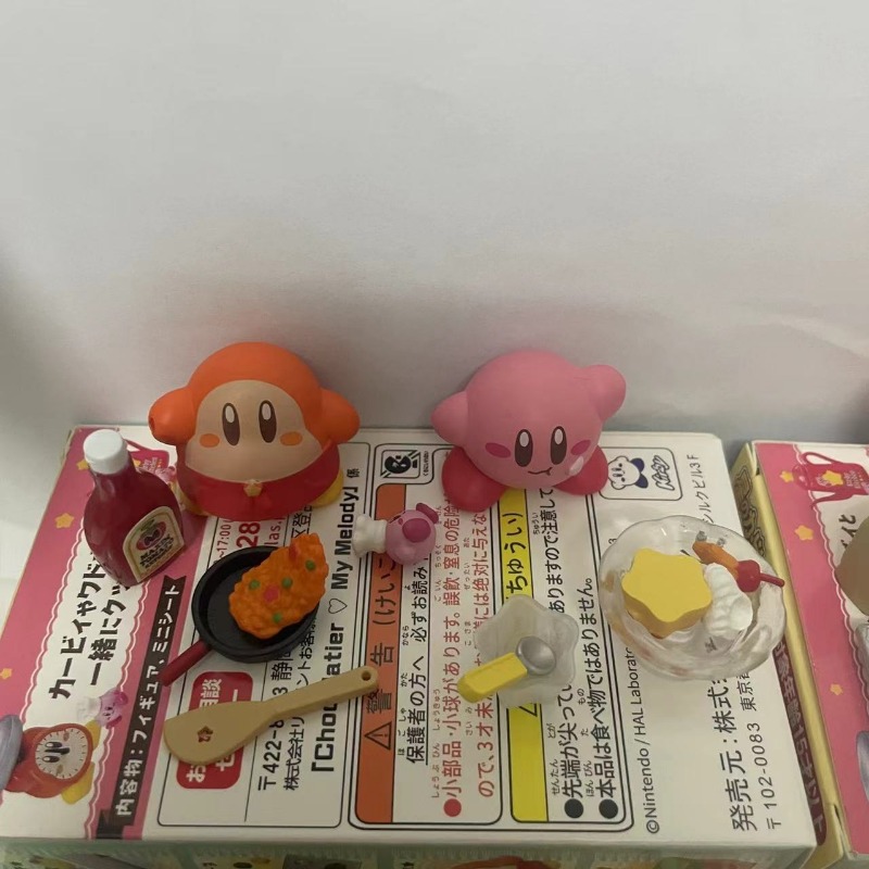 8-teiliges Set Anime Kirby Küc – Model Kitchen Set Pvc Bewertung und Preis