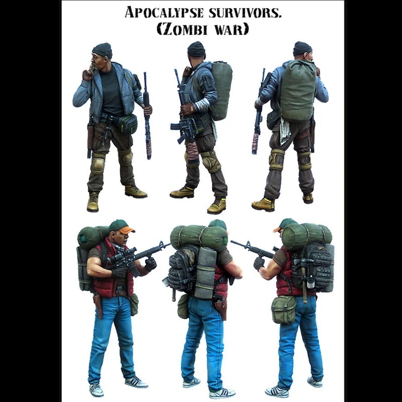1/35 Druckguss-Harzfigur, Mode – Model Kit Zombie Bewertung und Preis
