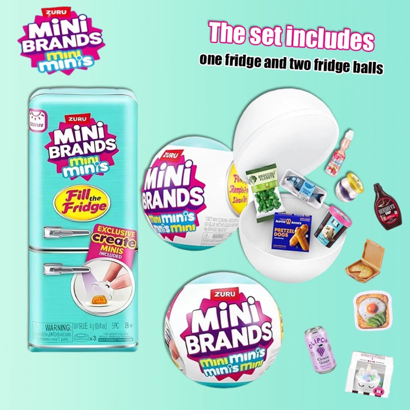 ZURU Mini Brands Mini-Kühlschr – Model Kitchen Set Pvc Bewertung und Preis