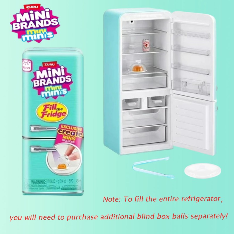 ZURU Mini Brands Mini-Kühlschr – Model Kitchen Set Pvc Bewertung und Preis