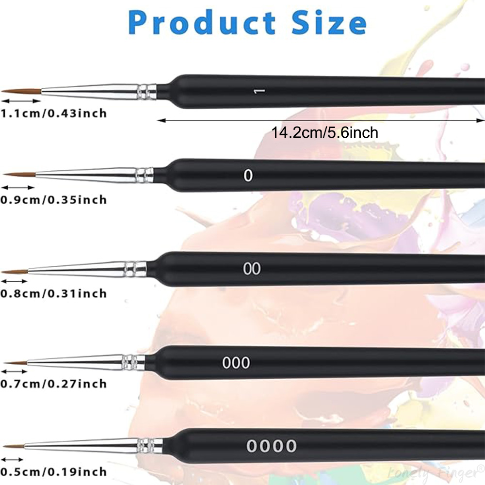 5/11-teiliges Pinselset, Künst – Paint Model Kit Bewertung und Preis