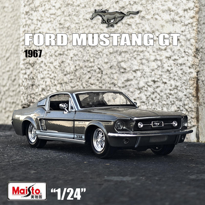 Maisto 1:24 1967 Ford Mustang  – Model Kit Mustang Bewertung und Preis