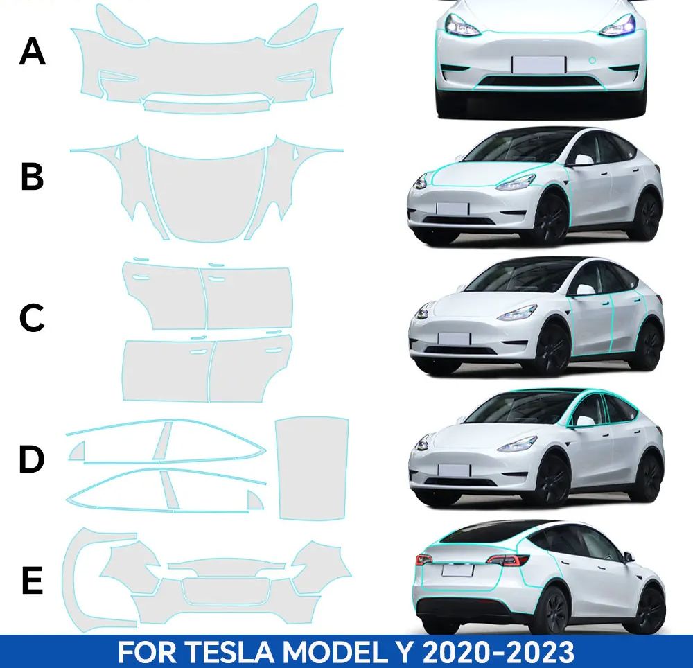8,5 Mil TPU Stoßfänger-Schutzf – Paint Model Kit Bewertung und Preis