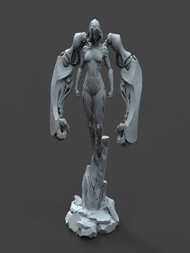 Unmontierte 1/24 75mm ANCIENT  – Model Kit Zombie Bewertung und Preis