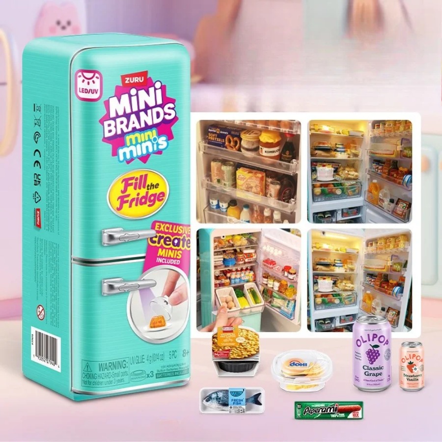 ZURU 5 Surprise Mini-Kühlschra – Model Kitchen Set Pvc Bewertung und Preis
